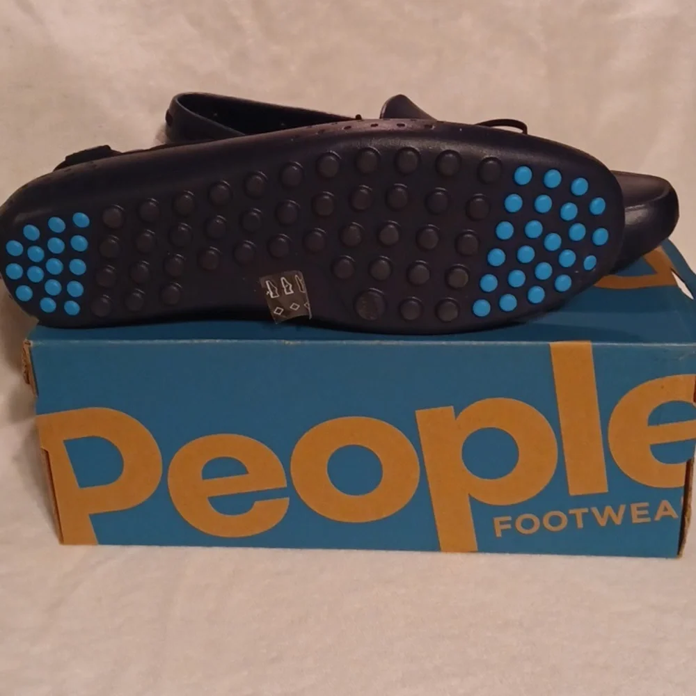 Men's Navy Loafers People Mens Size 12, Vegan